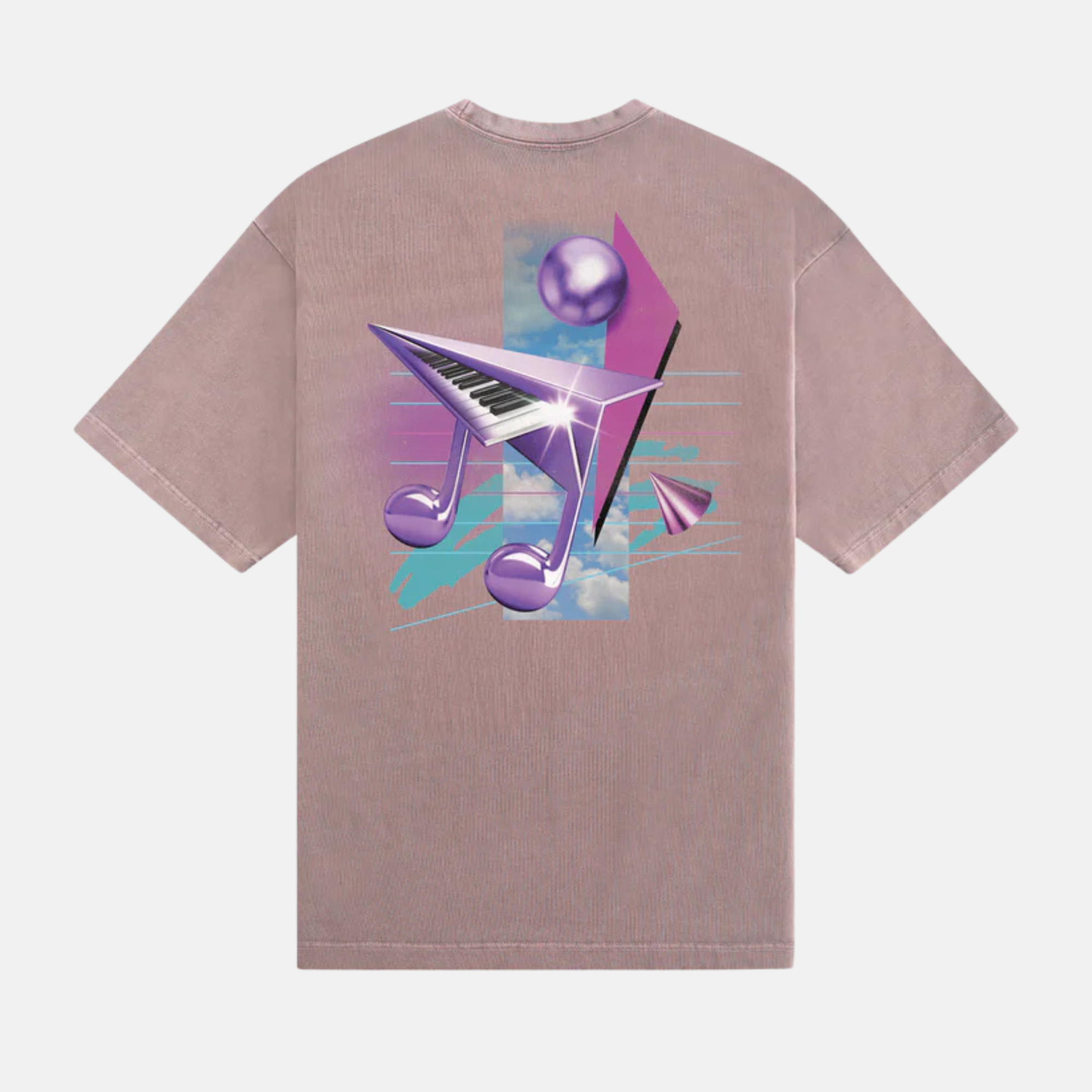 Paper Planes Washed Fog Pianos T-Shirt