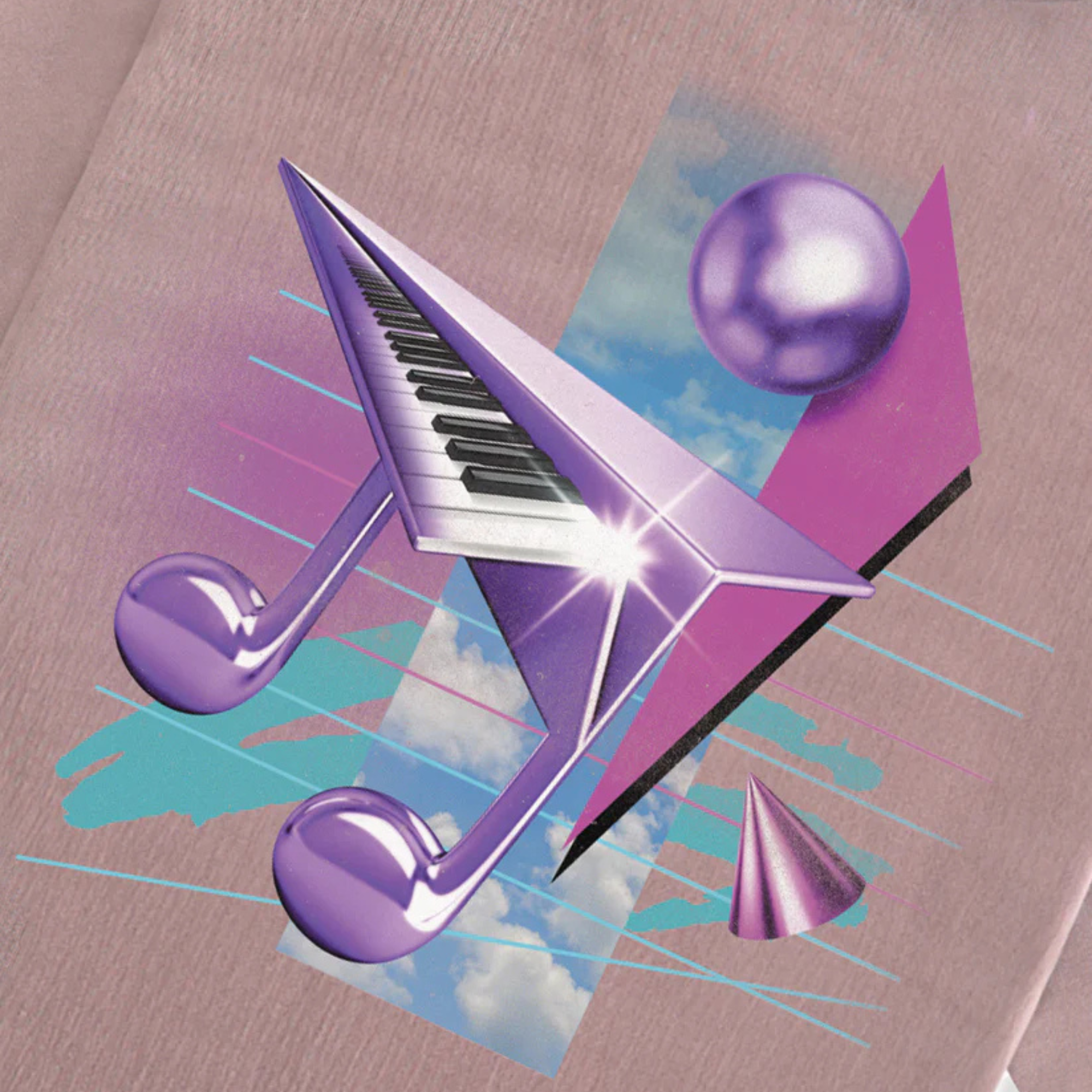 Paper Planes Washed Fog Pianos T-Shirt