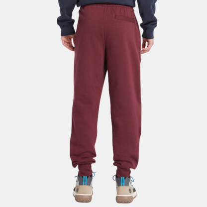 Timberland Oval Logo Burgundy Sweatpants