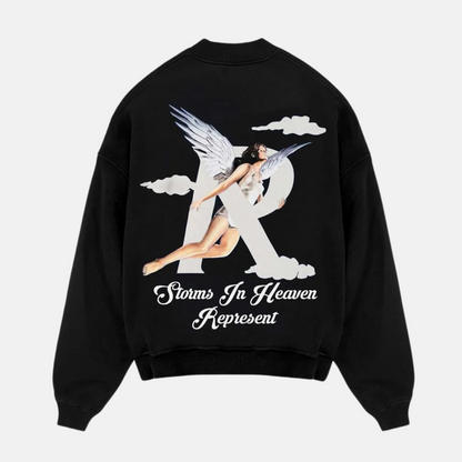 Represent Storms In Heaven Black Sweater