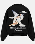 Represent Storms In Heaven Black Sweater