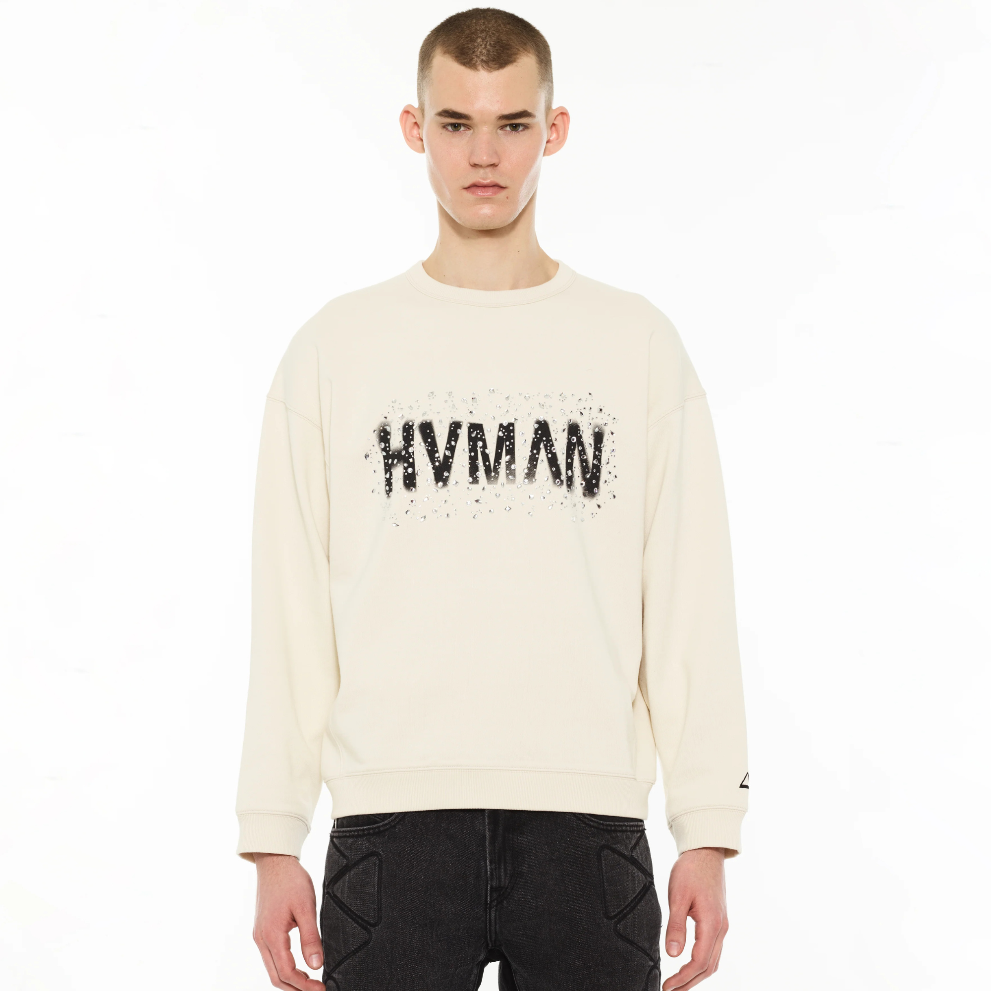 Culf of Individuality HVMAN Diamonds Crewneck Sweater