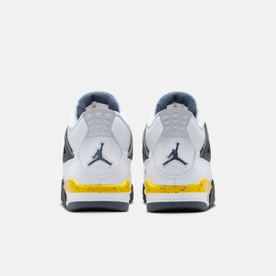 Air Jordan Big Kids' 4 Retro Rare Air Tour Yellow (GS)
