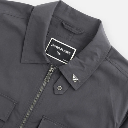 Paper Planes Periscope Grey Planes Utility Jacket