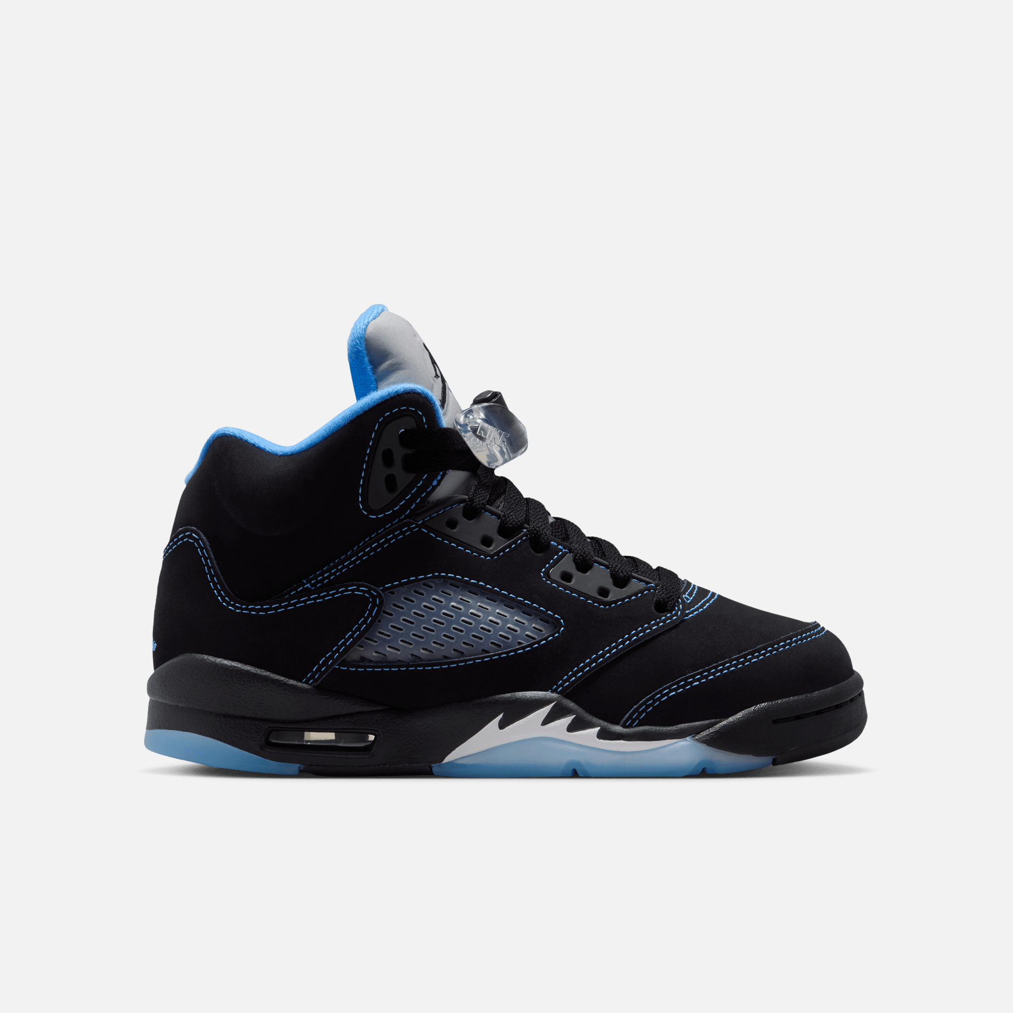 Air Jordan Big Kids' 5 Retro Black Carolina (GS)