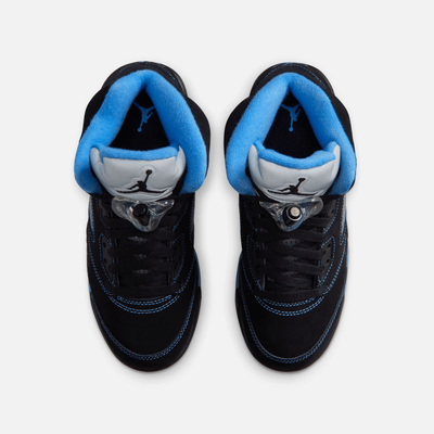 Air Jordan Big Kids' 5 Retro Black Carolina (GS)
