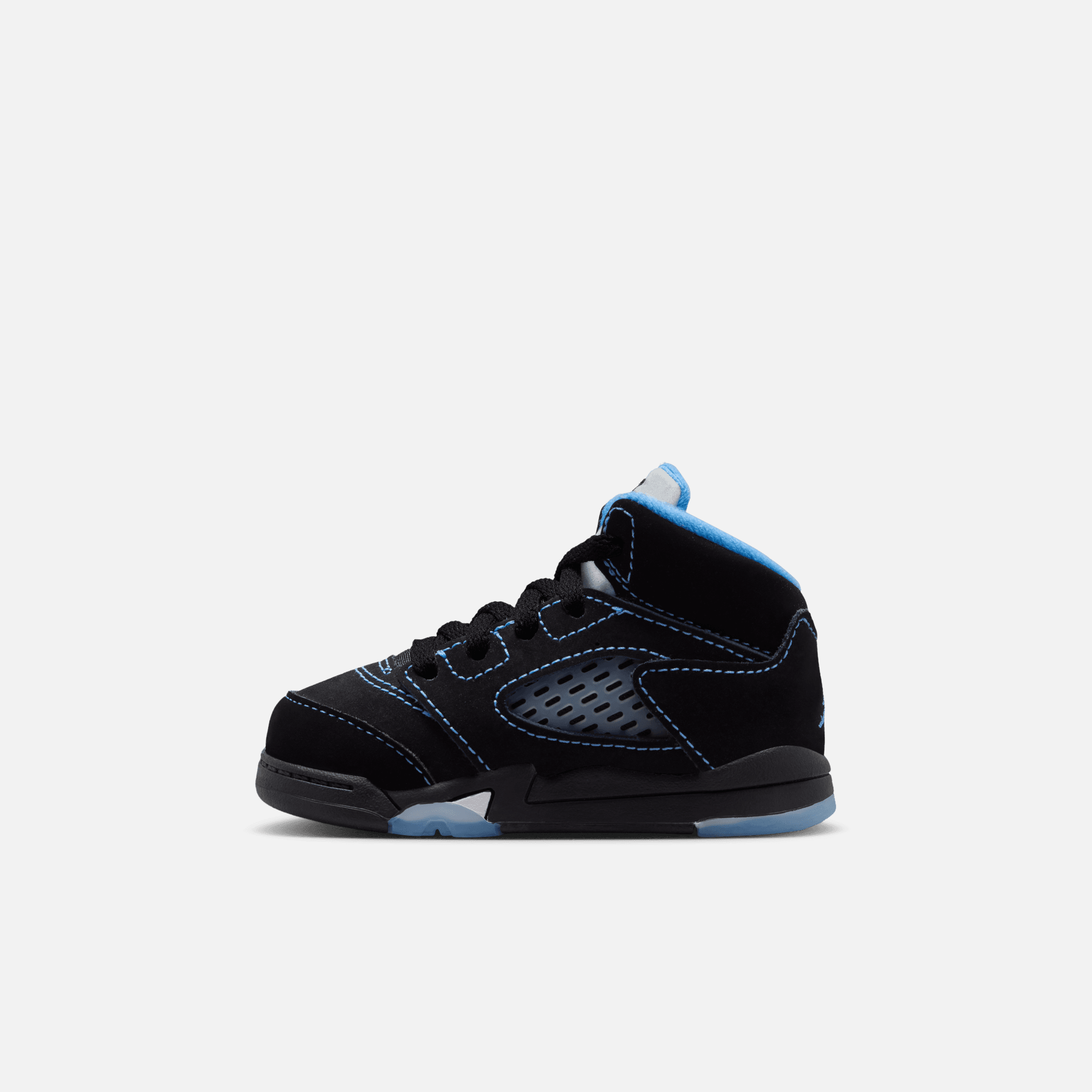 Air Jordan Kids' 5 Retro Black Carolina (TD)