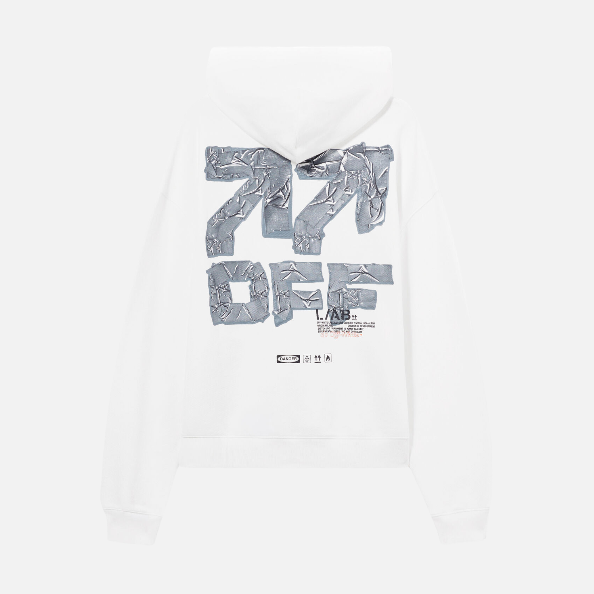Off White Active Duct Tape Hoodie