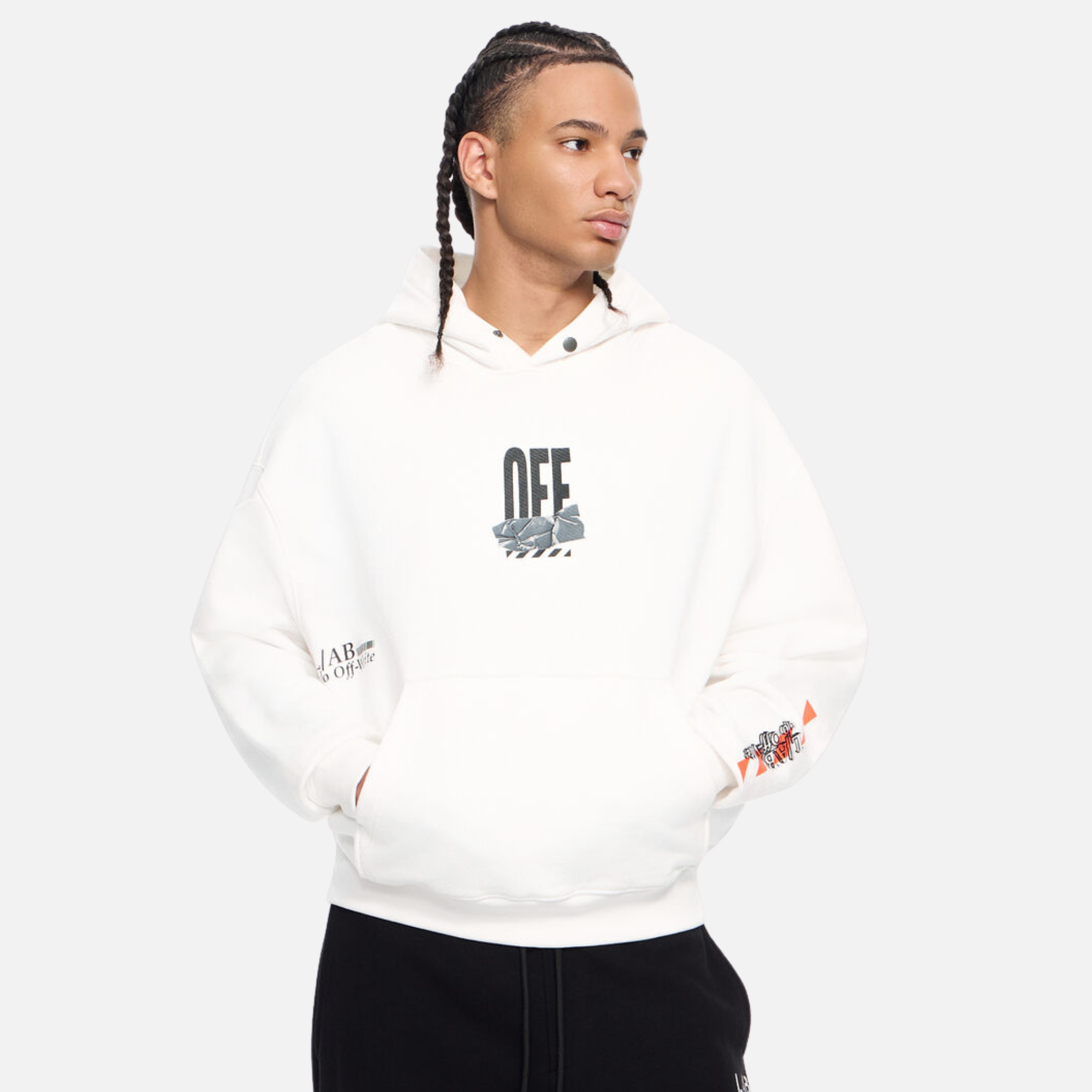 Off White Active Duct Tape Hoodie