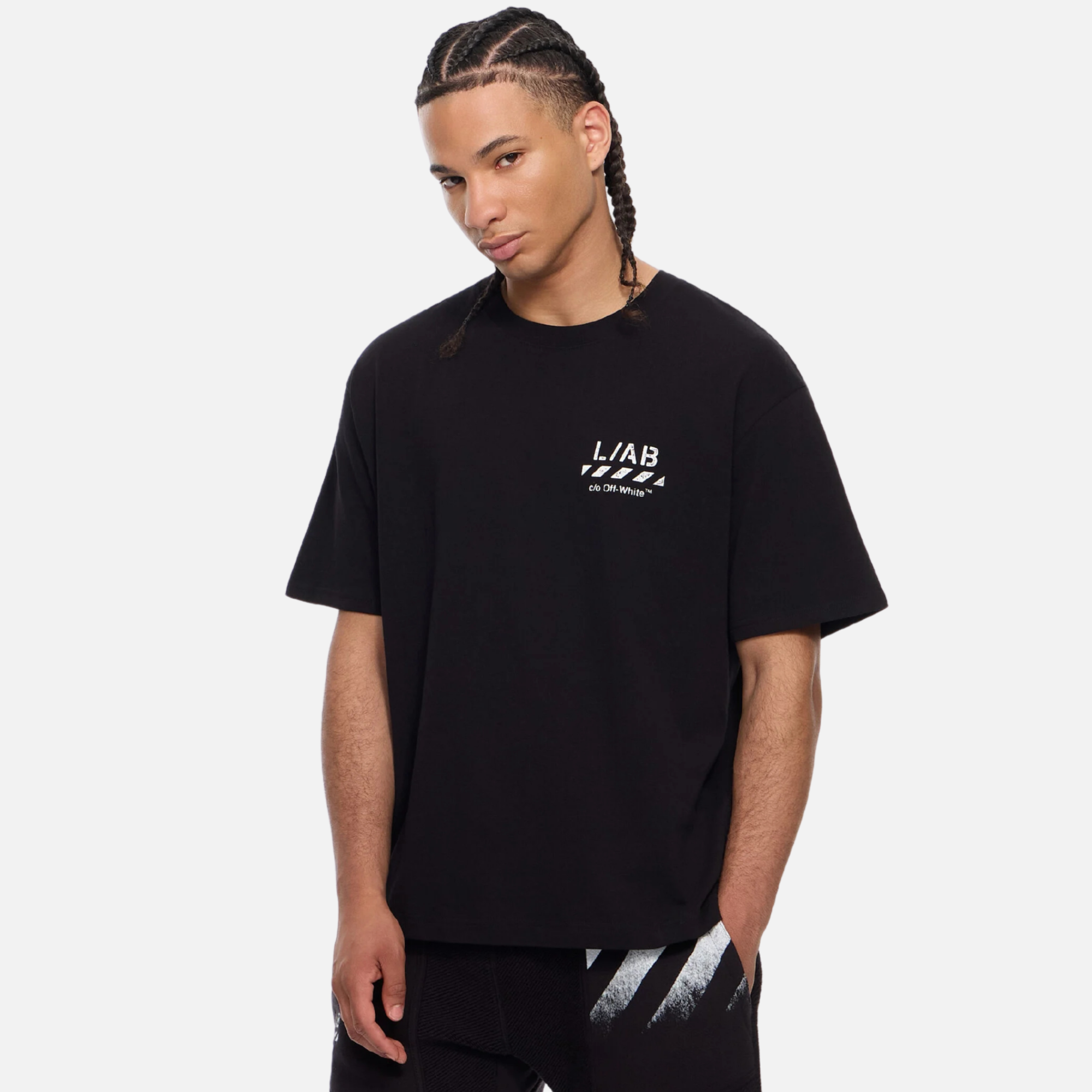 Off White Black Diag T-Shirt