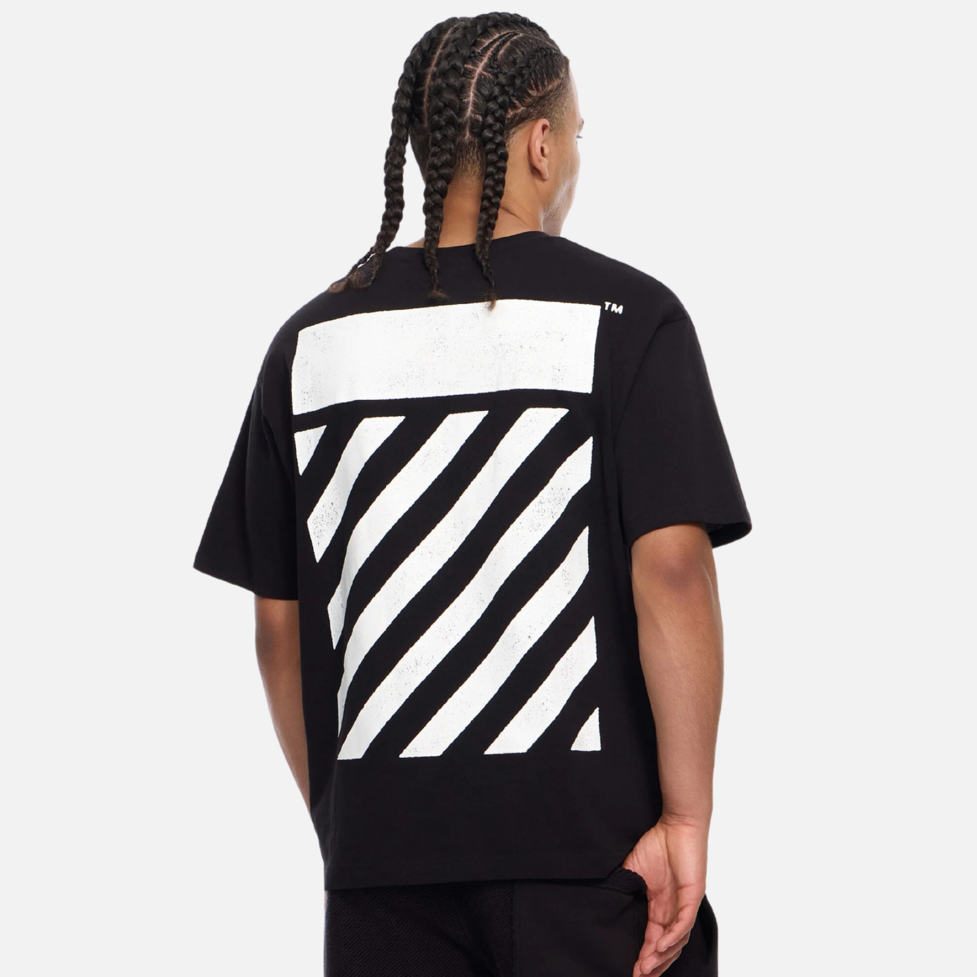 Off White Black Diag T-Shirt