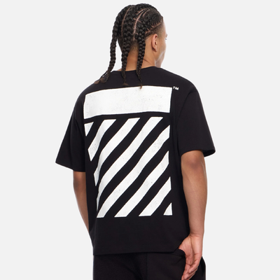 Off White Black Diag T-Shirt