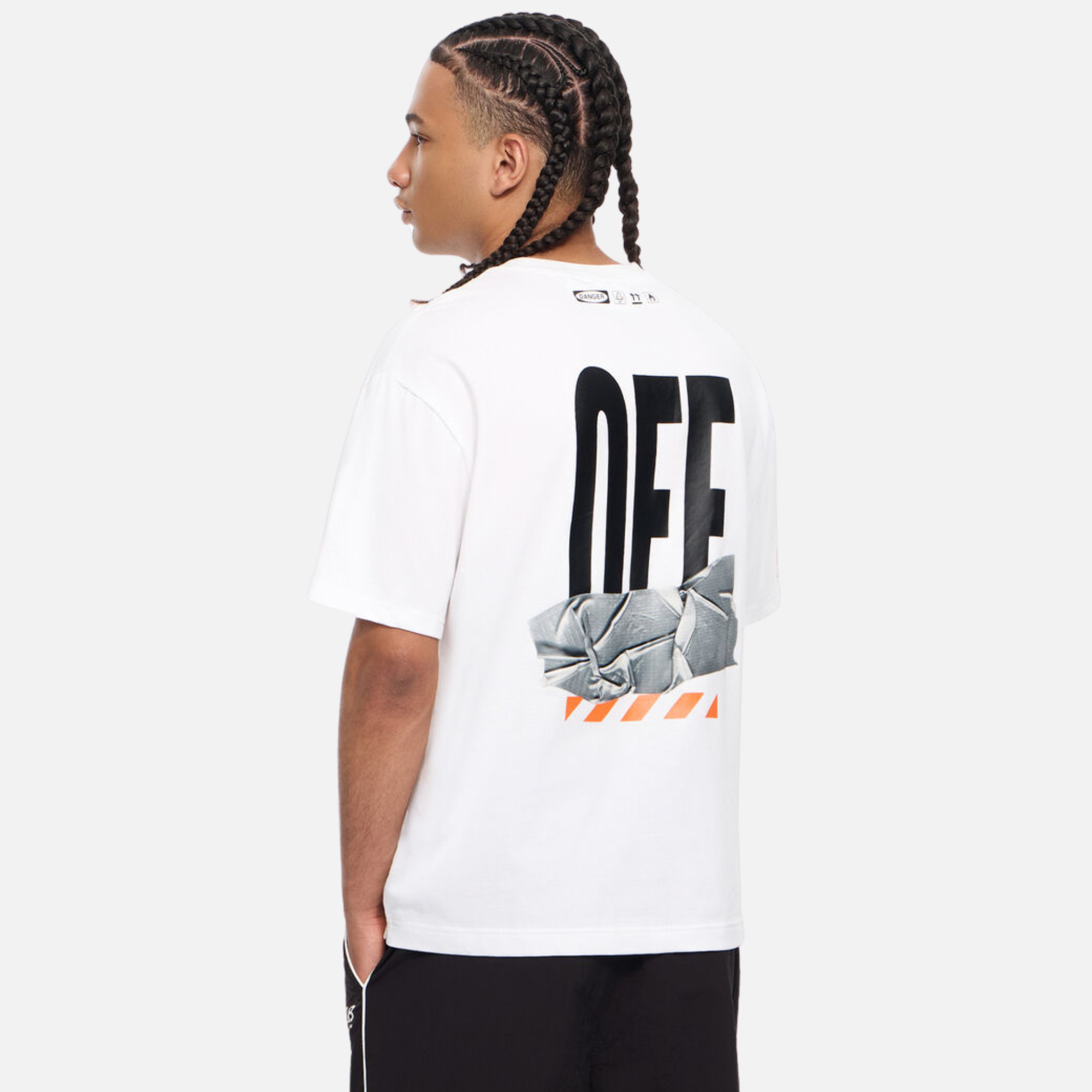 Off White Active Duct Tape T-Shirt