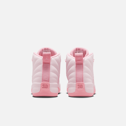 Air Jordan Kids' 12 Retro Pearl Pink (PS)