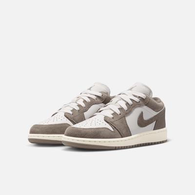 Air Jordan Big Kids' 1 Low Olive Grey Enigma Stone (GS)