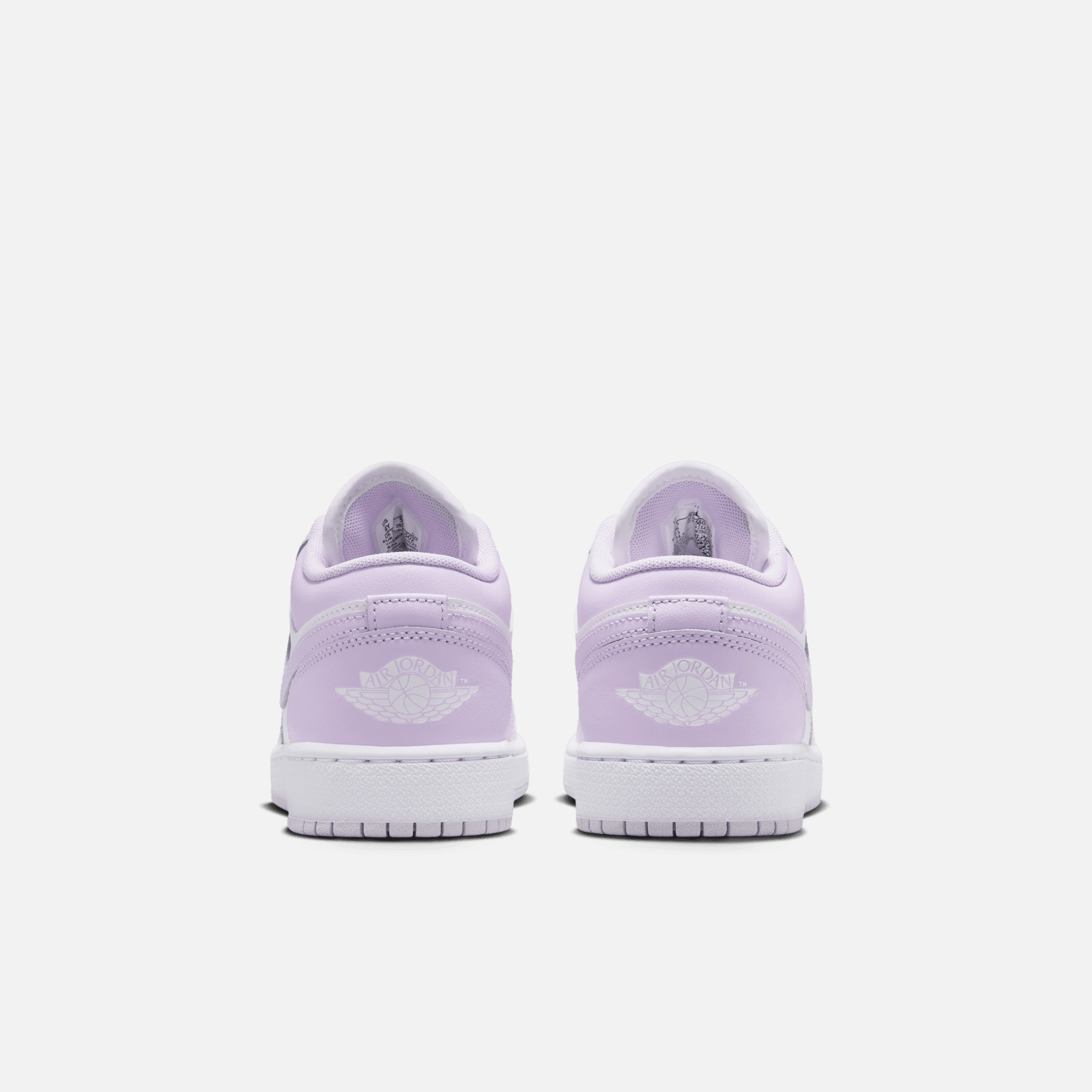 Air Jordan Big Kids' 1 Low Barely Grape Violet Mist (GS)