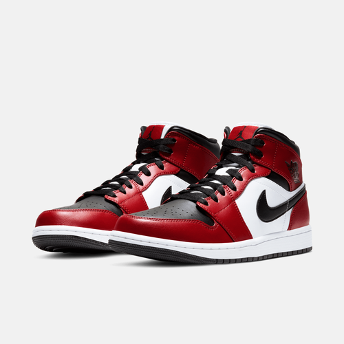 Air Jordan 1 Mid Chicago Black Toe – Puffer Reds