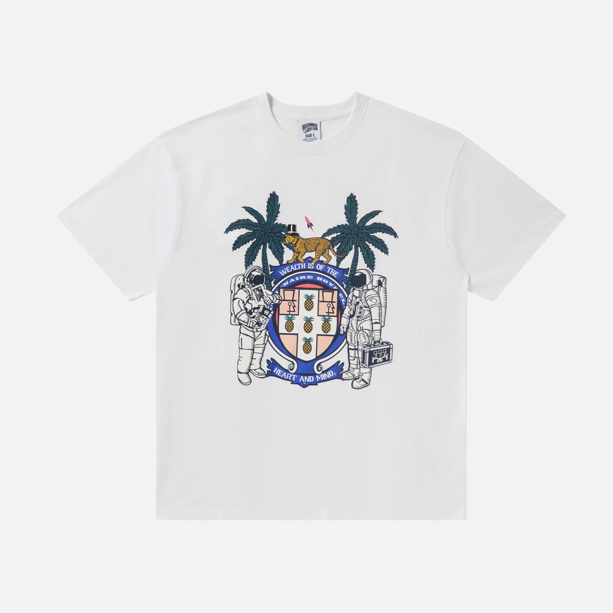 Billionaire Boys Club White Membership T-Shirt