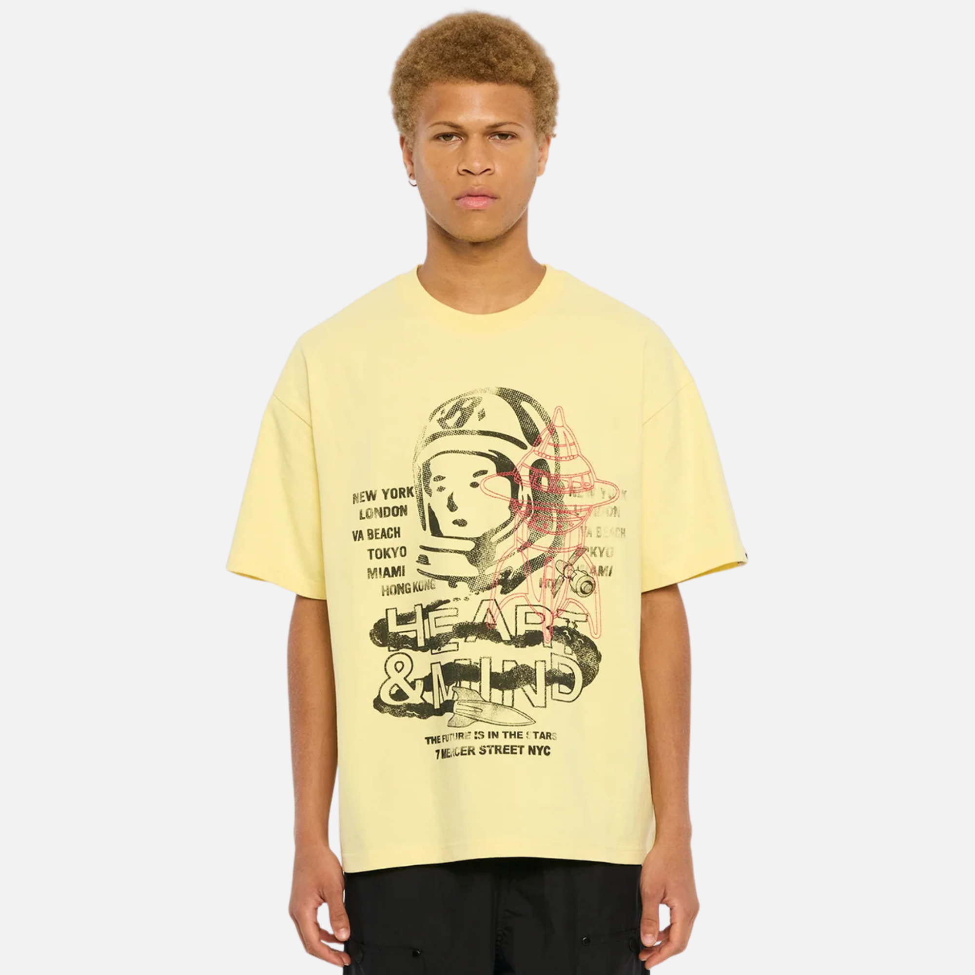 Billionaire Boys Club Yellow Call Now T-Shirt