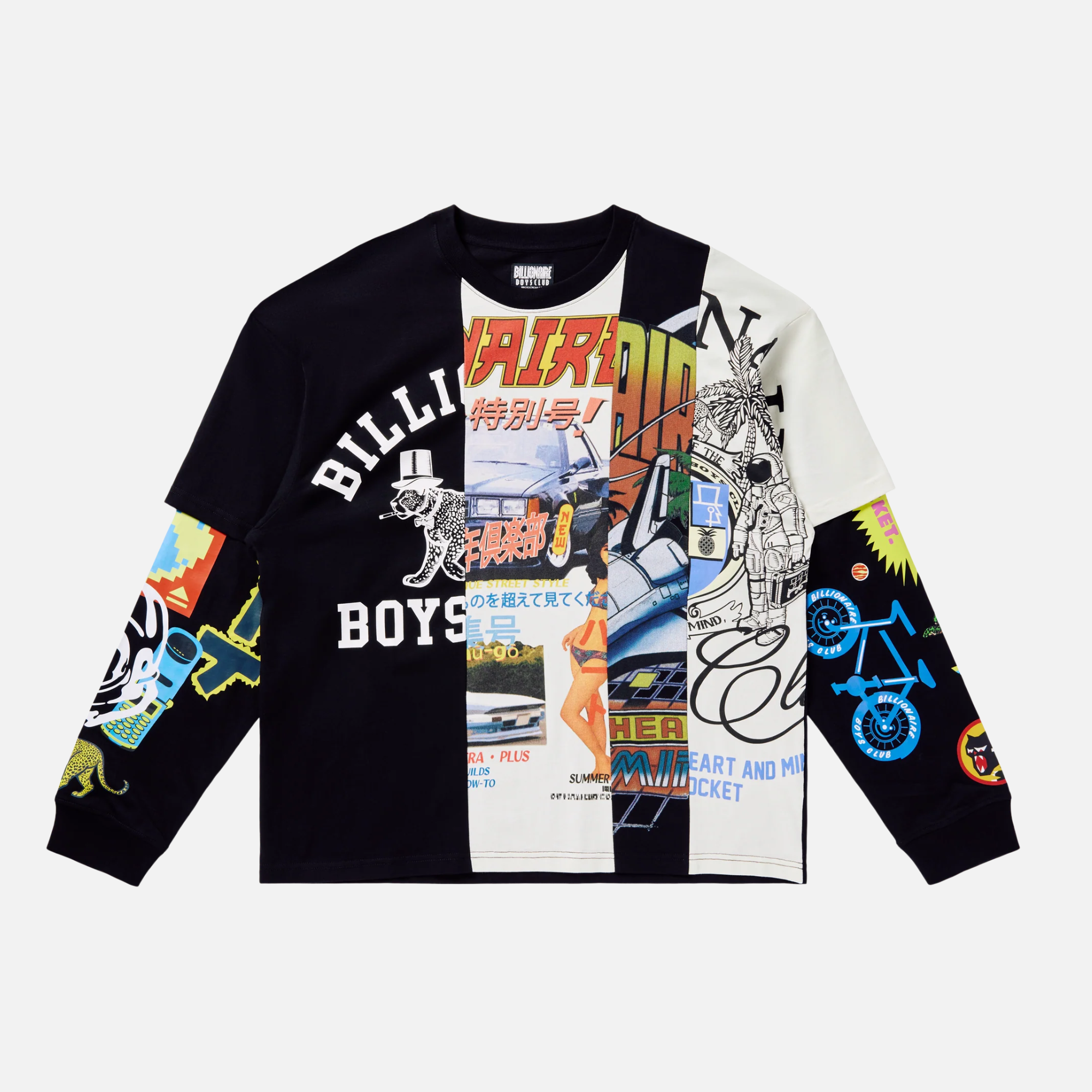 Billionaire Boys Club Black Original Long Sleeve T-Shirt