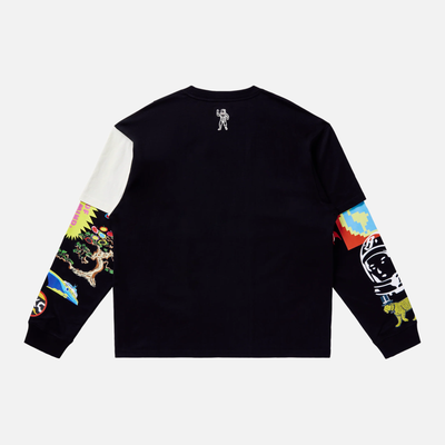 Billionaire Boys Club Black Original Long Sleeve T-Shirt