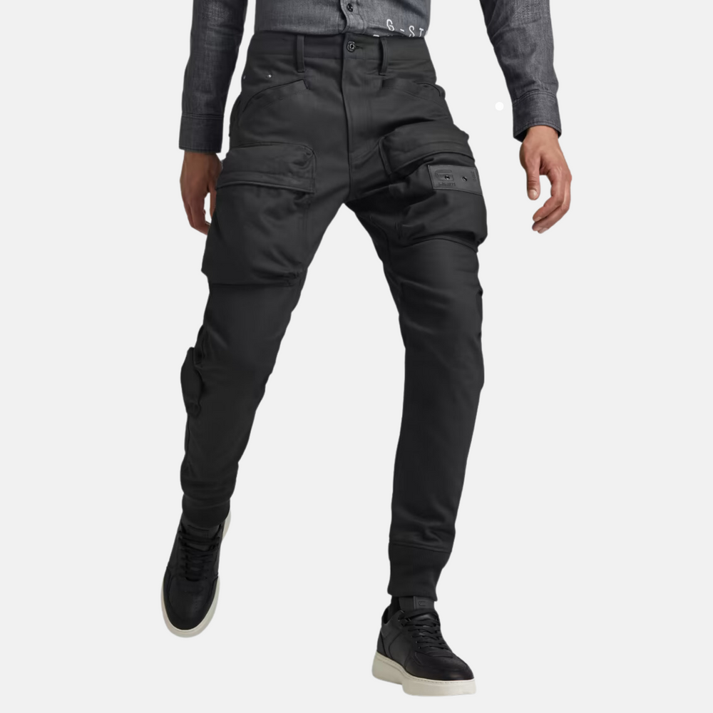 G-Star Raw Relaxed Tapered Black Cargo Jeans