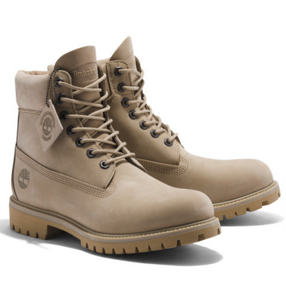 Timberland Premium 6-Inch Waterproof Light Brown Boots