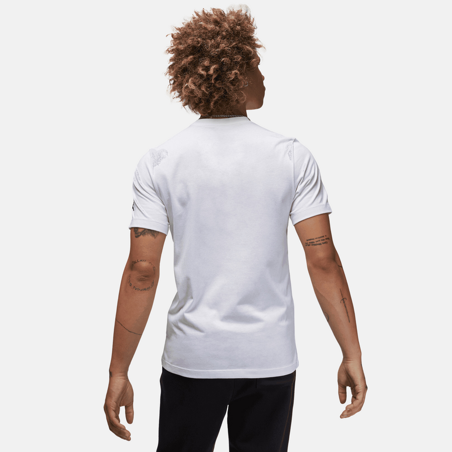 Air Jordan Brand White 'MJ Dunk' T-Shirt