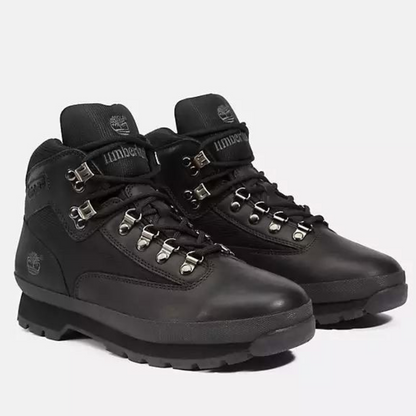 Timberland Black Euro Hiker Hiking Boots