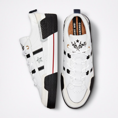 Converse x Ibn Jasper One Star Ox White Black