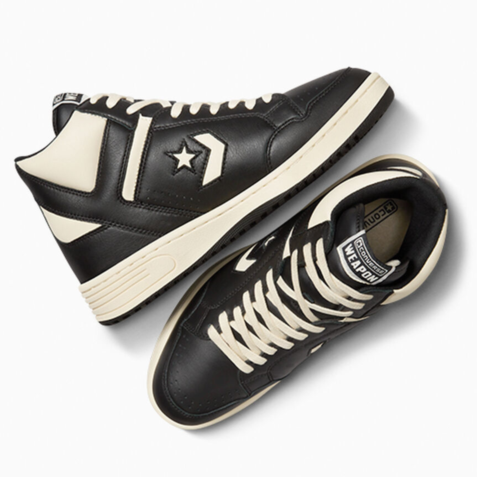 Converse Weapon Mid Black Natural