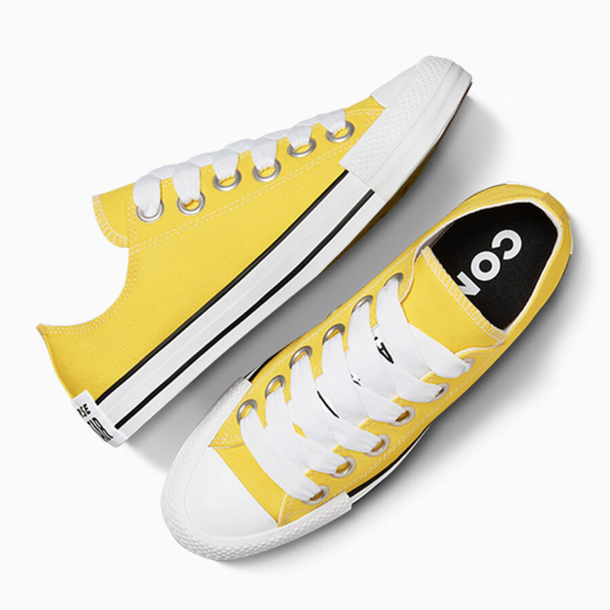 Converse all yellow online