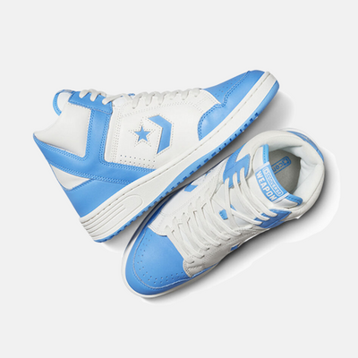 Converse Weapon Leather Mid Light Blue