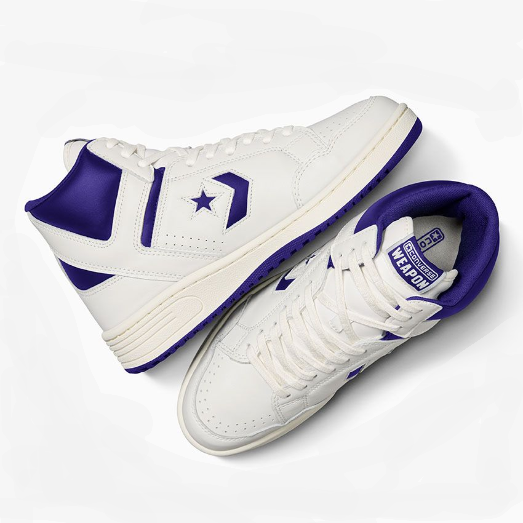 Converse Weapon Mid Court Purple