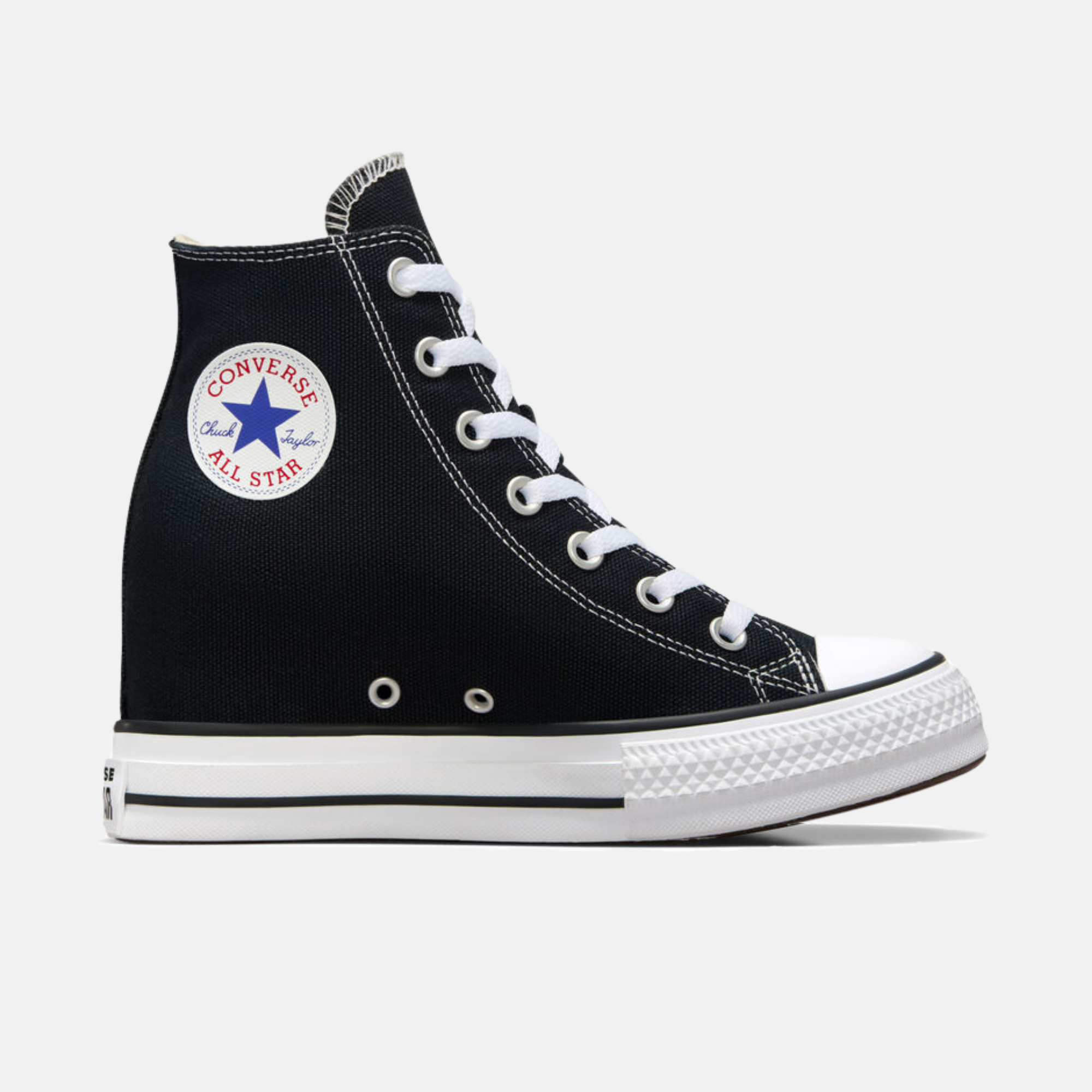 Converse Women's Chuck Taylor All Star Wedge Hi Black