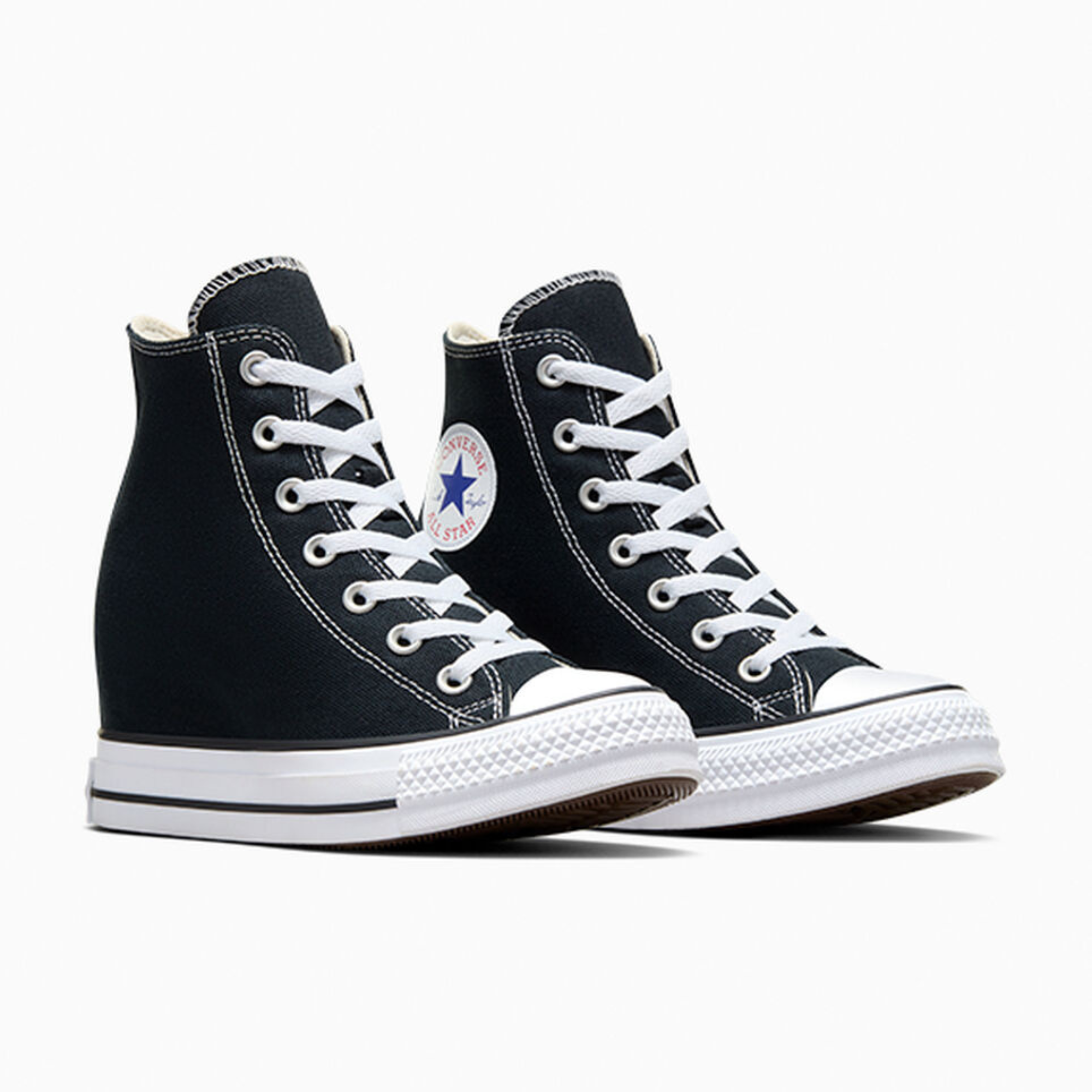 Converse wedges black best sale