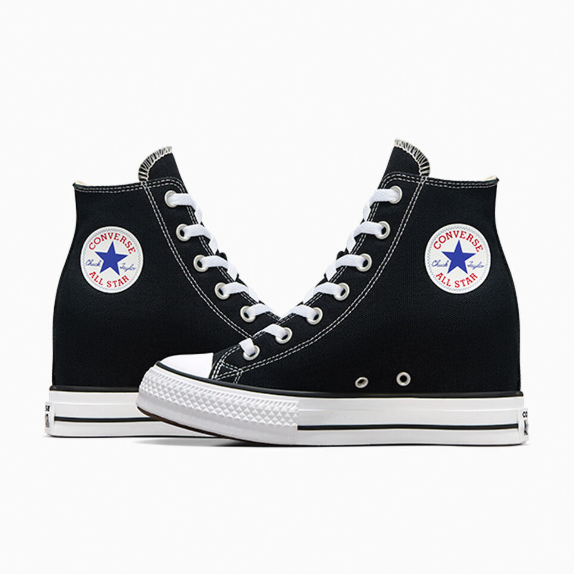 Converse chuck taylor all star lux wedge best sale