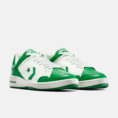 Converse Weapon Leather OX Vintage Green White