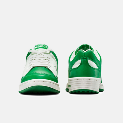 Converse Weapon Leather OX Vintage Green White