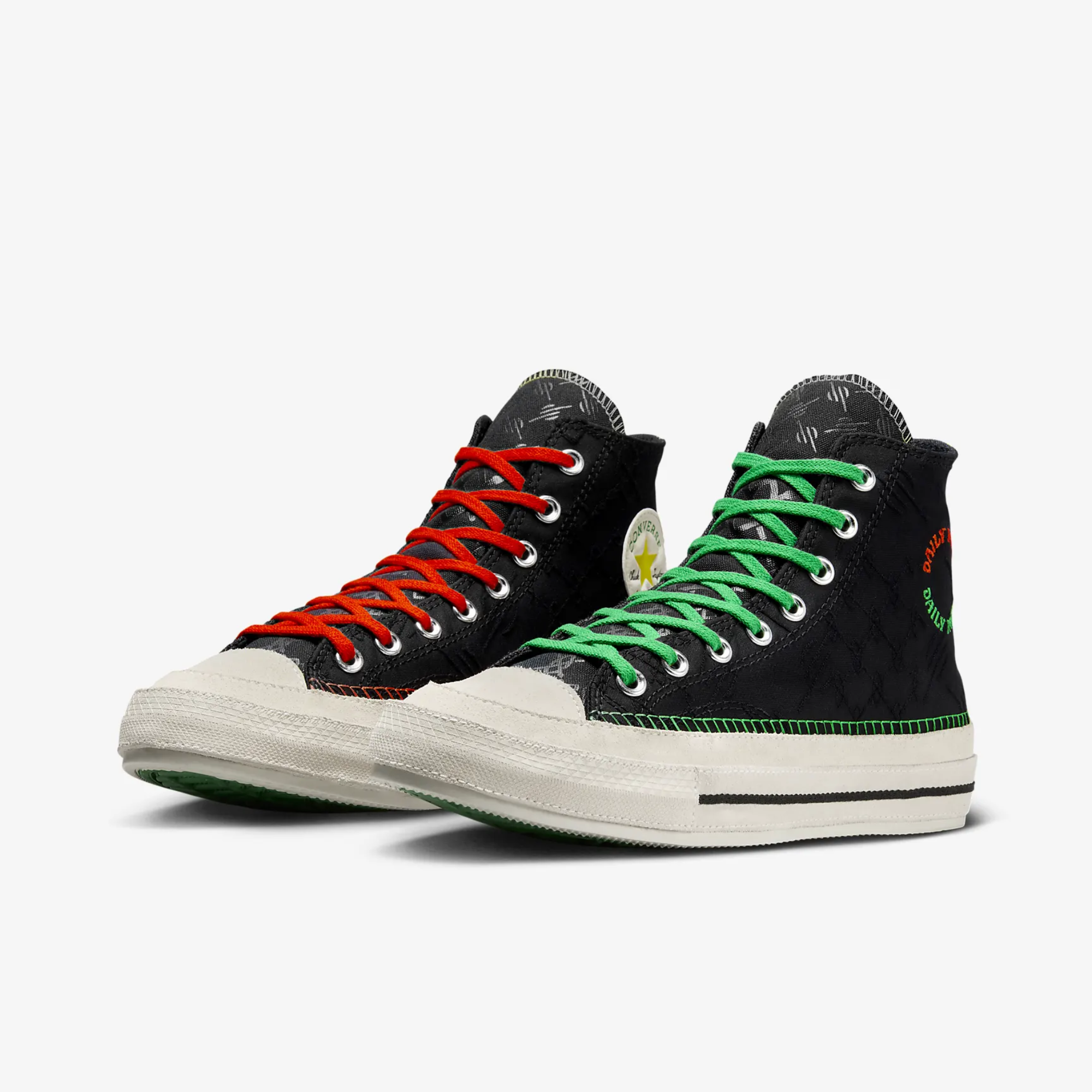 Converse x Daily Paper Chuck 70 High Black 9