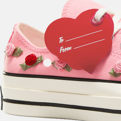 Converse Women's Chuck 70 Low Valentine's Day Pink – Puffer Reds
