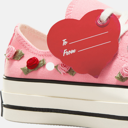 Converse Women's Chuck 70 Low Valentine's Day Pink