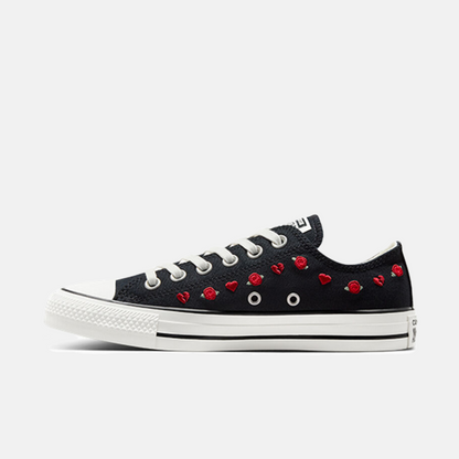 Converse Women's Chuck Taylor All Star Low Valentine's Day Black