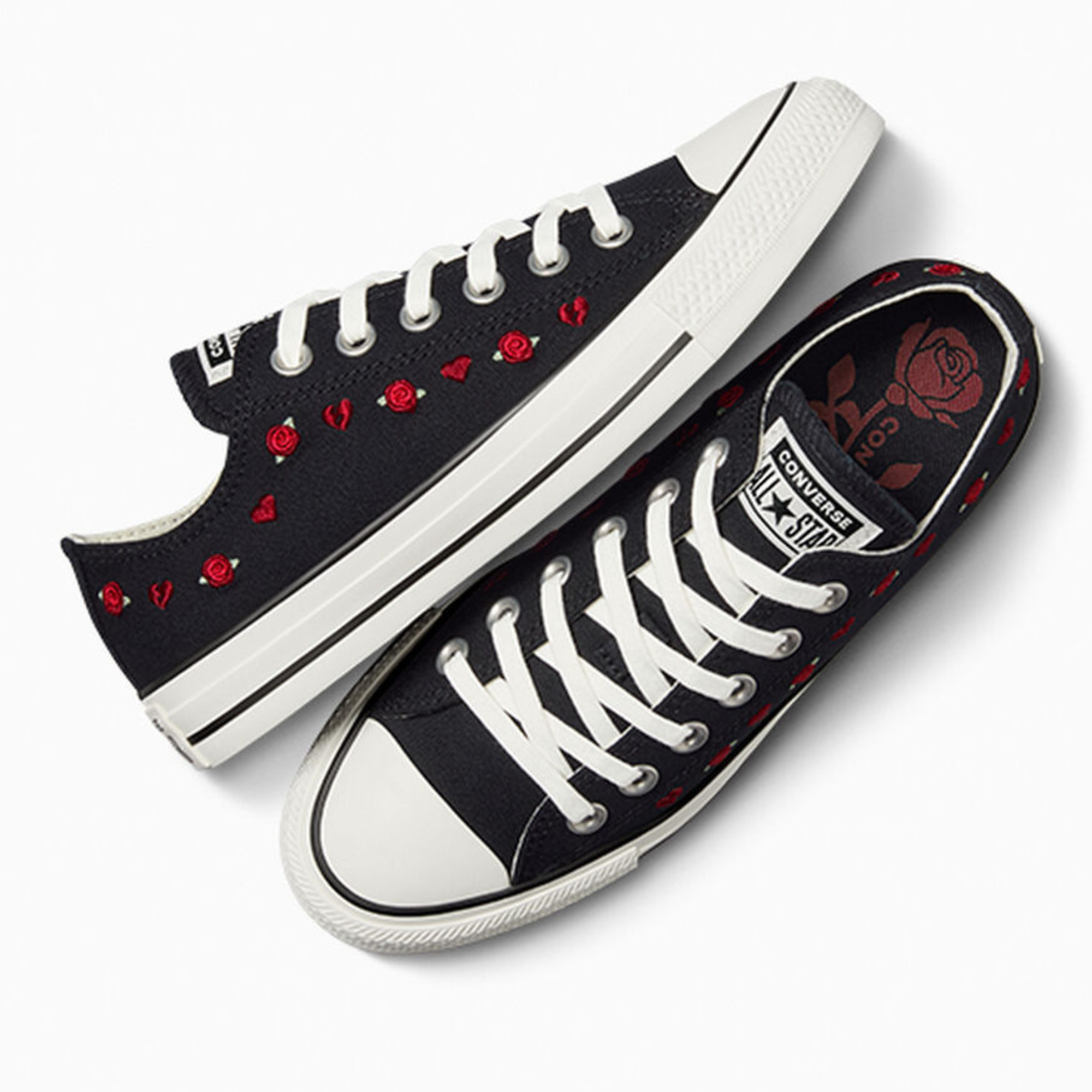 Converse Women's Chuck Taylor All Star Low Valentine's Day Black