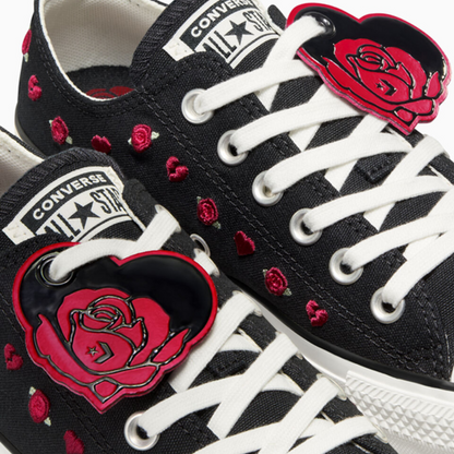 Converse Women's Chuck Taylor All Star Low Valentine's Day Black