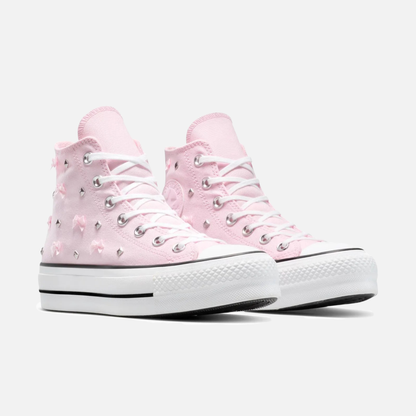 Converse Chuck Taylor All Star Lift Hi Pink Ribbons