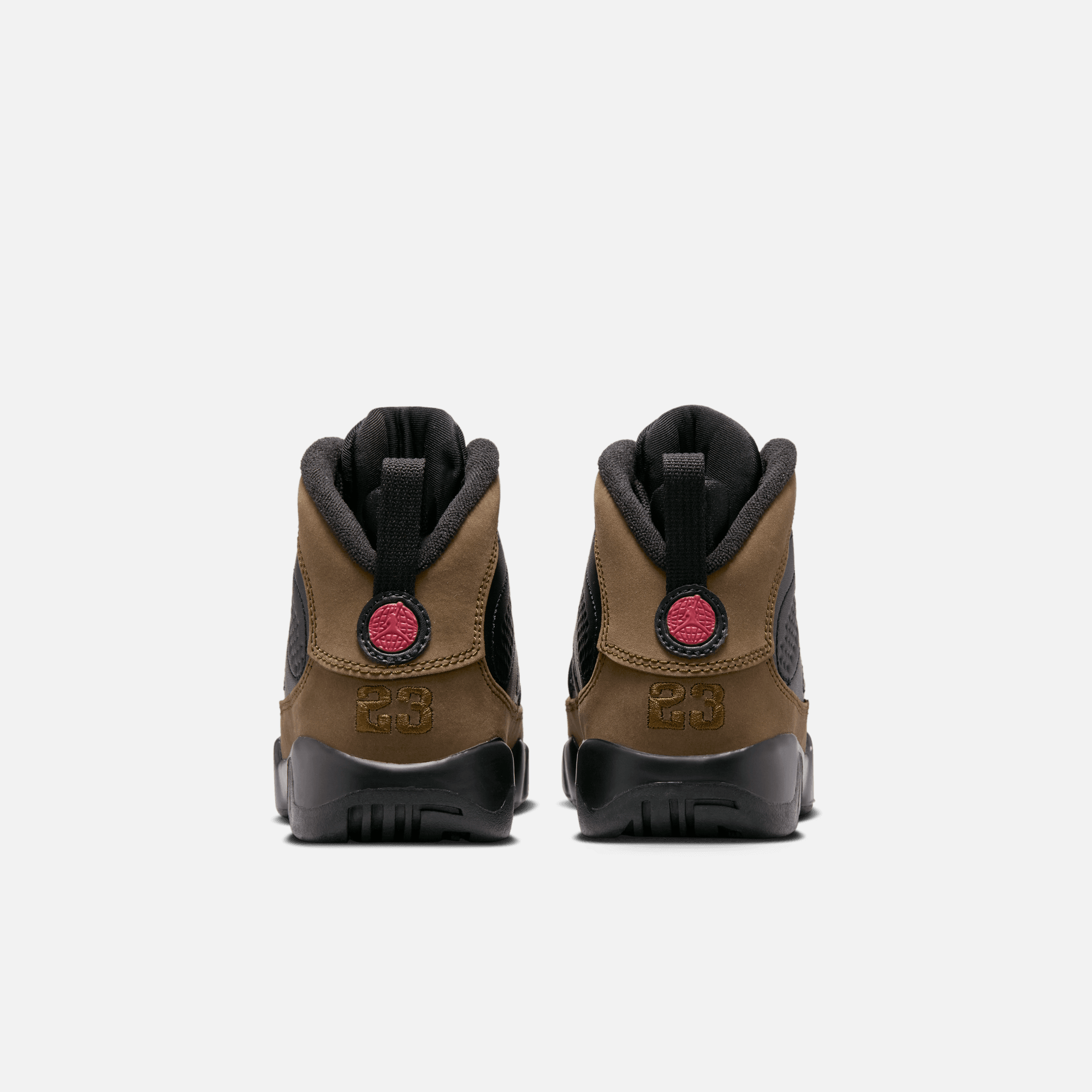 Air Jordan Kids' 9 Retro Olive (PS)