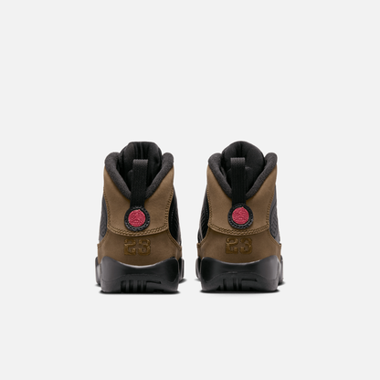 Air Jordan Kids' 9 Retro Olive (PS)