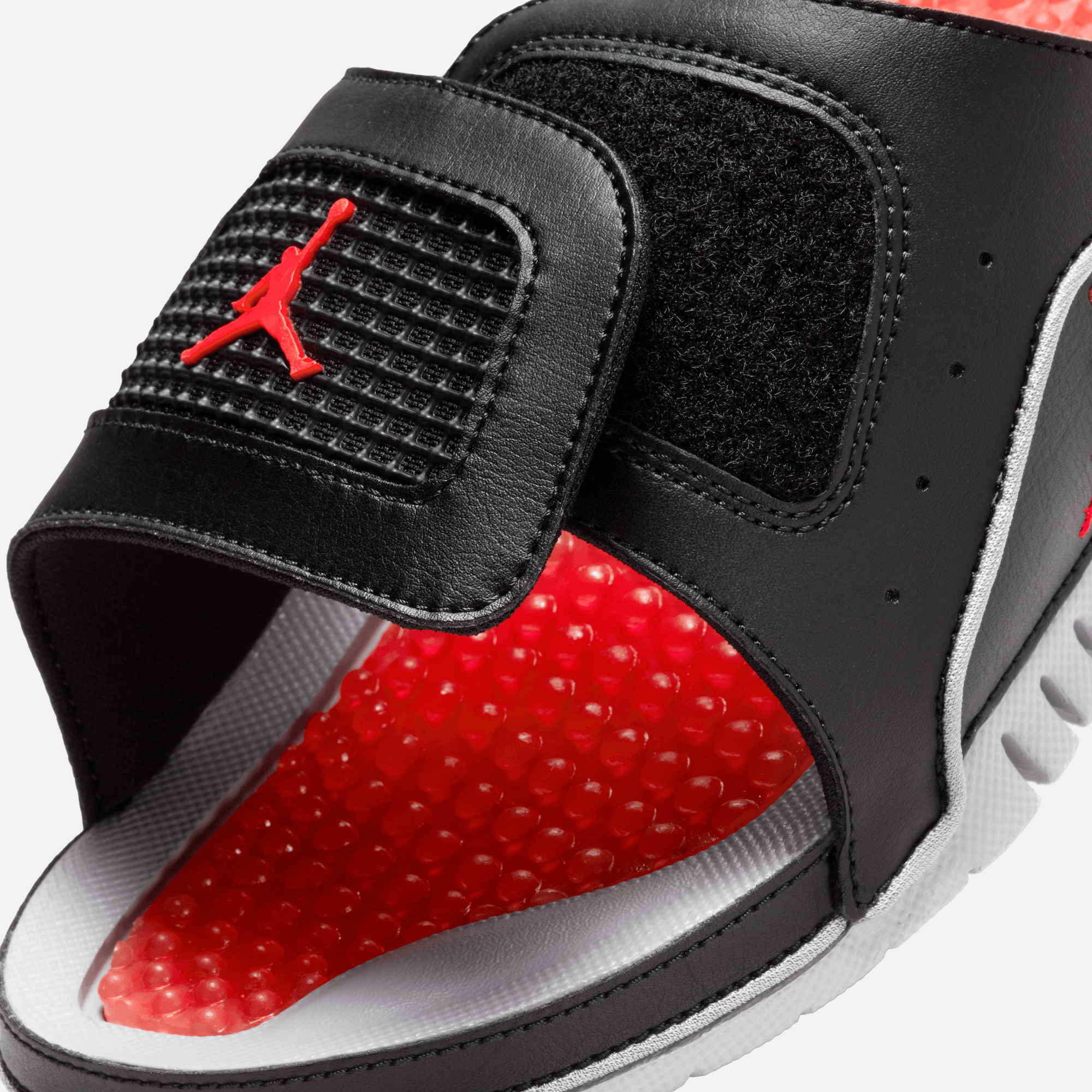 Air Jordan Hydro 4 Retro Slides Black Cement