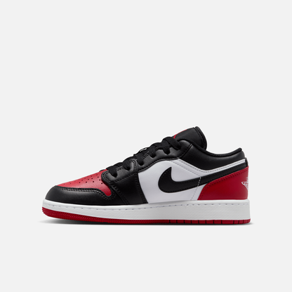 Air Jordan 1 Low Bred Toe (GS)